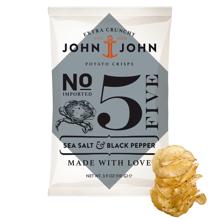 Chips Sea Salt & Black Pepper
