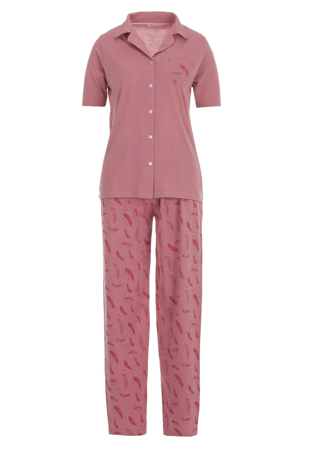 Pyjama Set Kurzarm - Feder