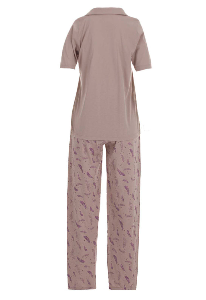 Pyjama Set Kurzarm - Feder