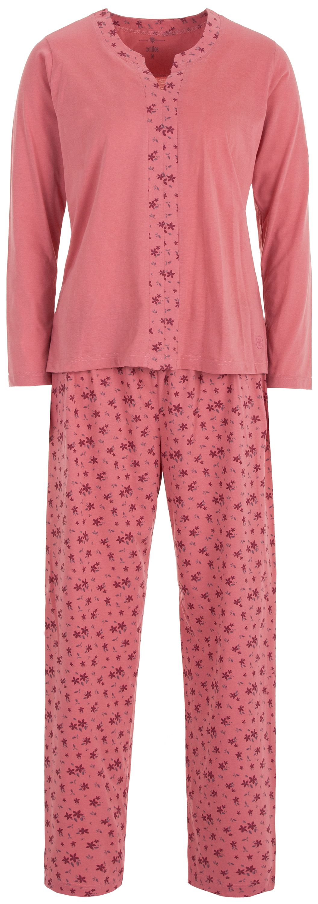 Pyjama Set Langarm - Borte Blüte