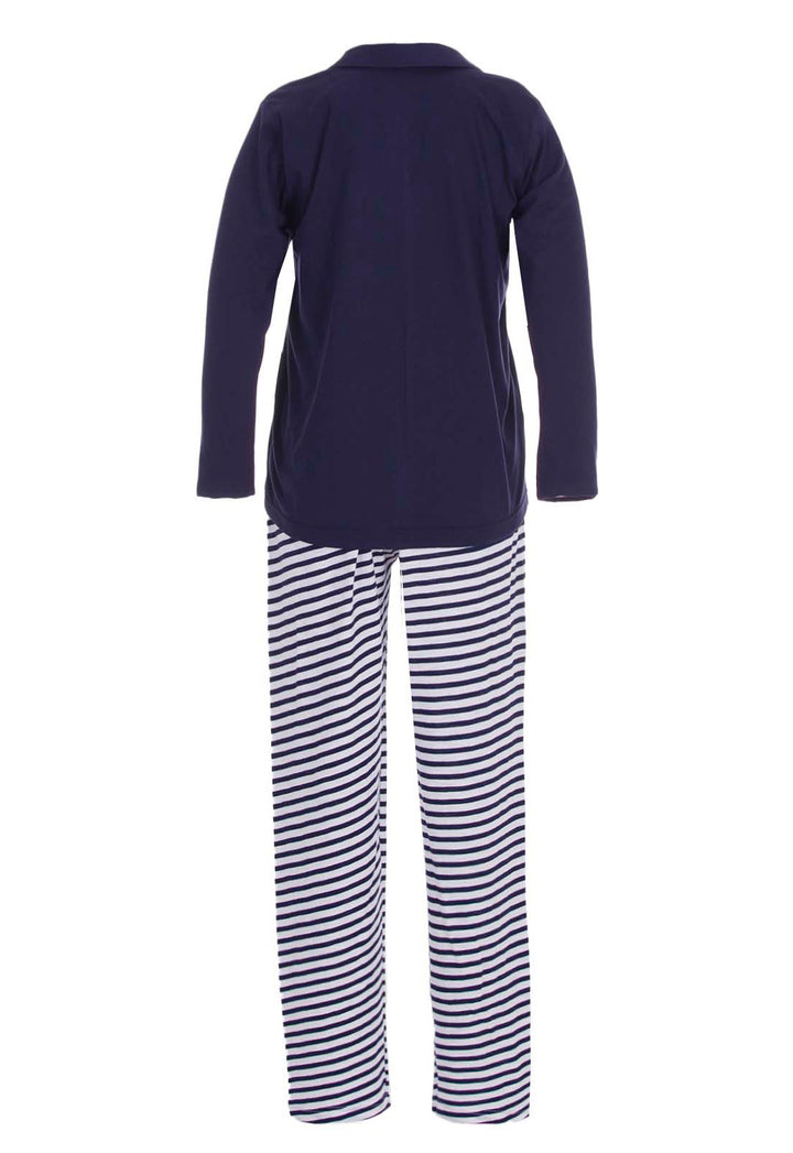 Pyjama Set Langarm - Dots & Streifen