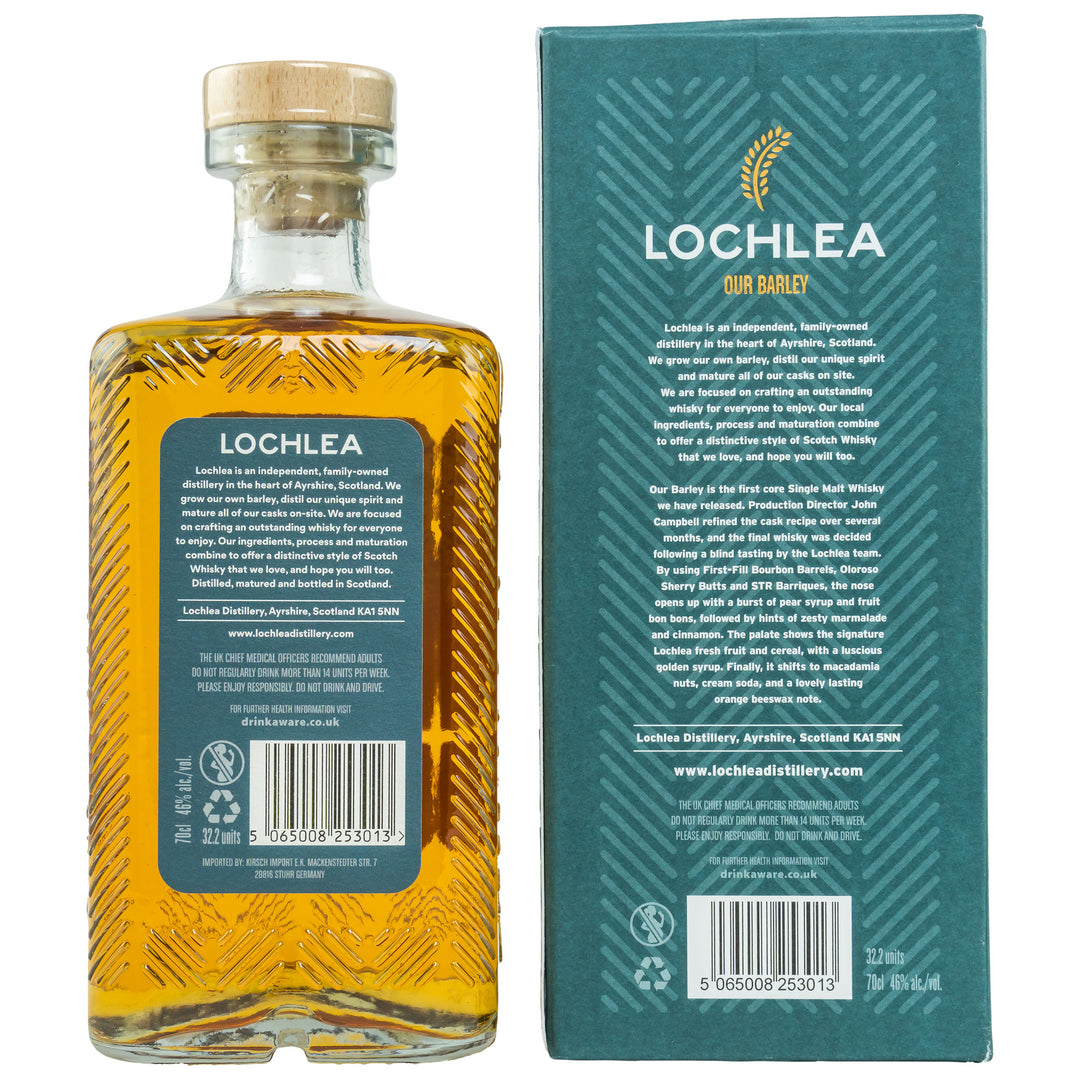 Lochlea Whisky Our Barley