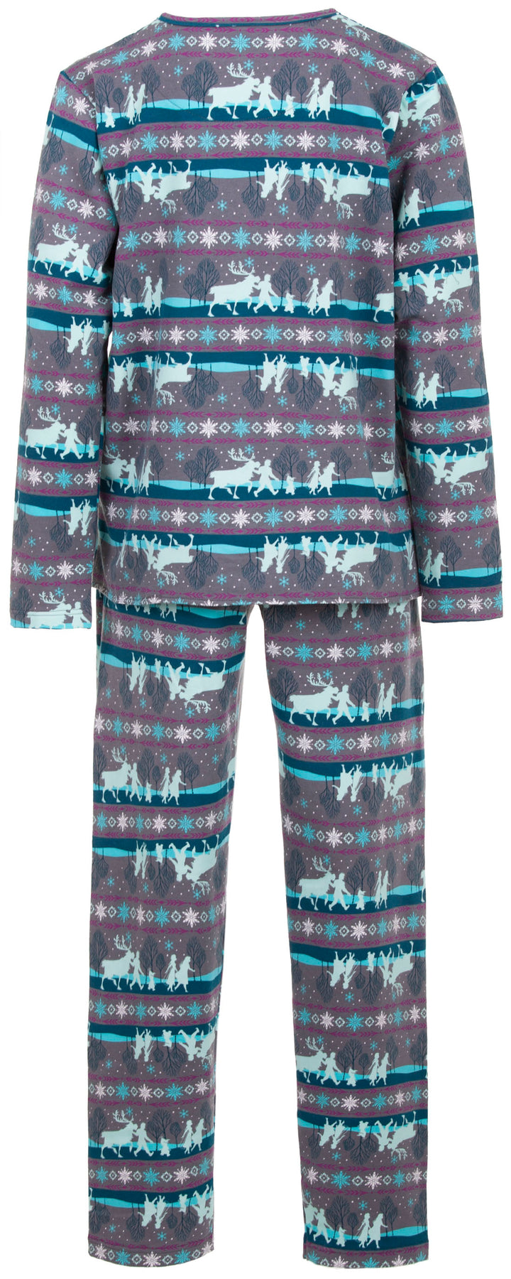 Pyjama Set Thermo - Wald Knopfleiste