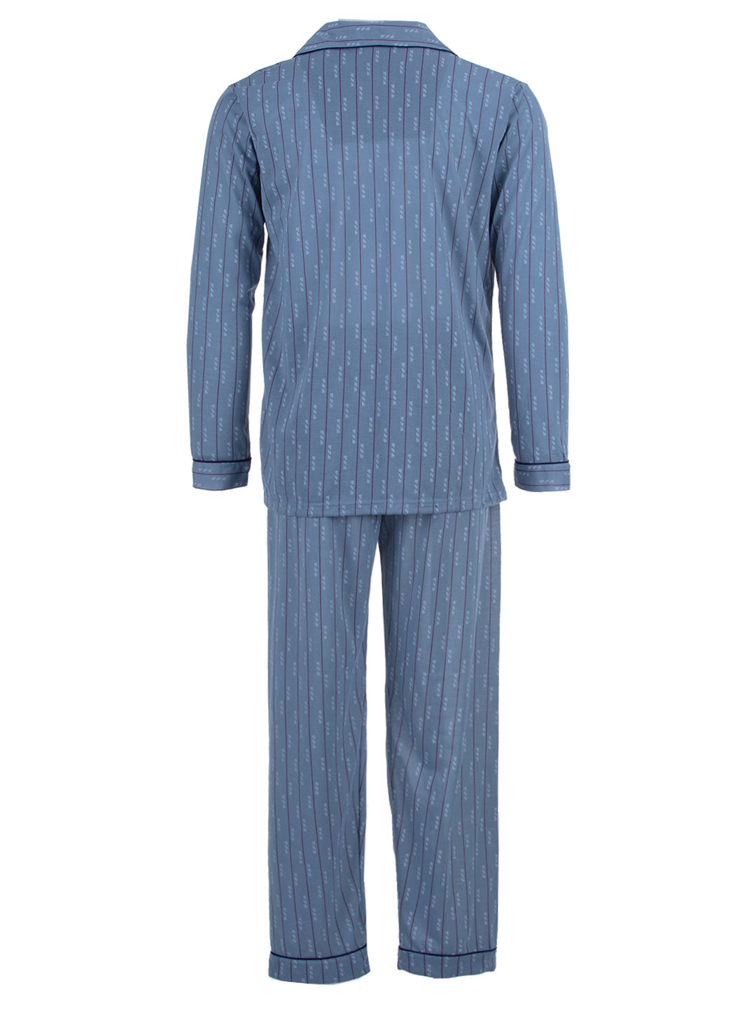 Pyjama Set Langarm - Kragen Classic