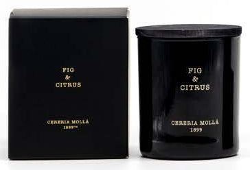 Fig & Citrus scented candle