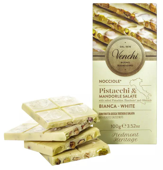 White Chocolate with salted nuts Bar