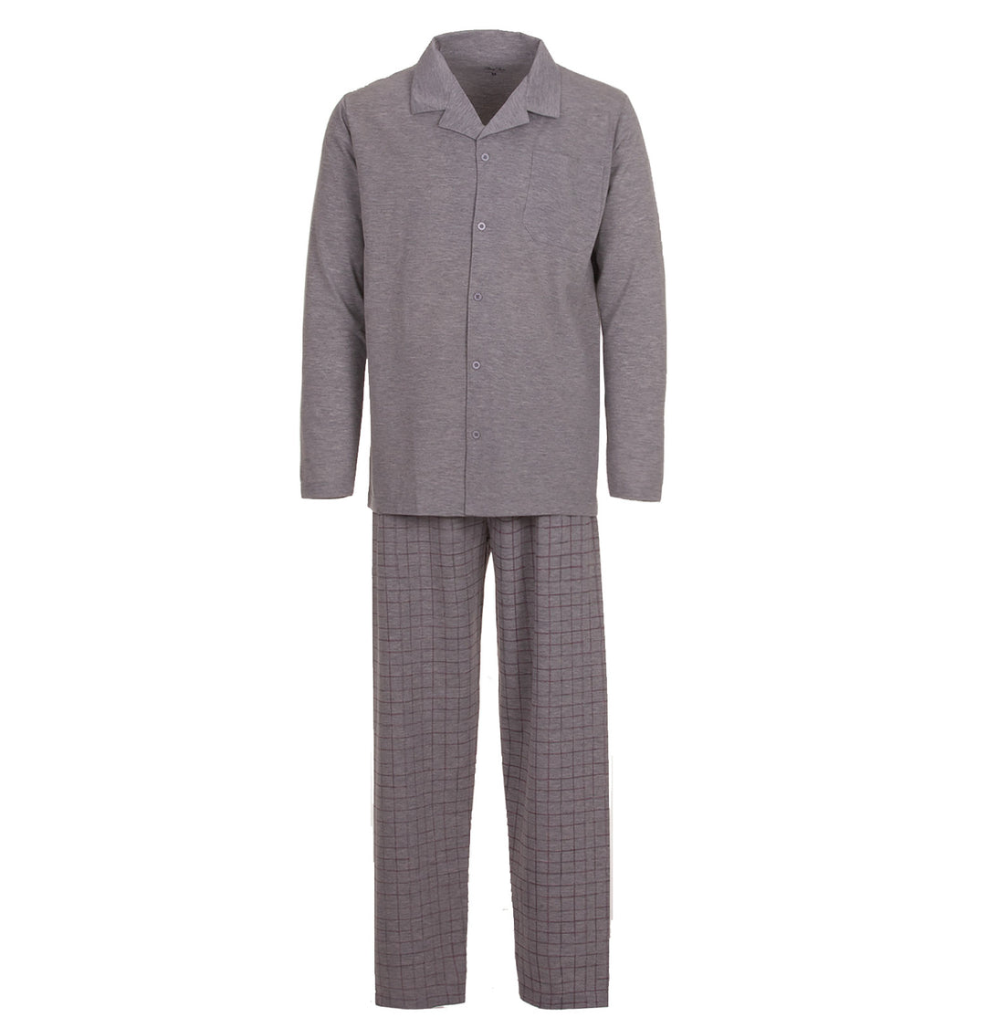Pyjama Set Langarm - Uni