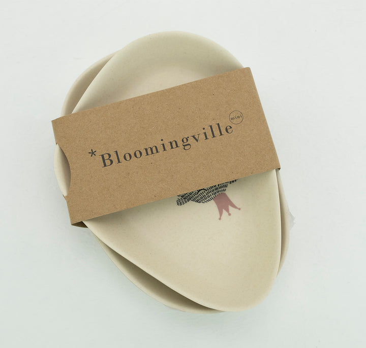 Bamboo Melamine Plates Princes - Set of 3