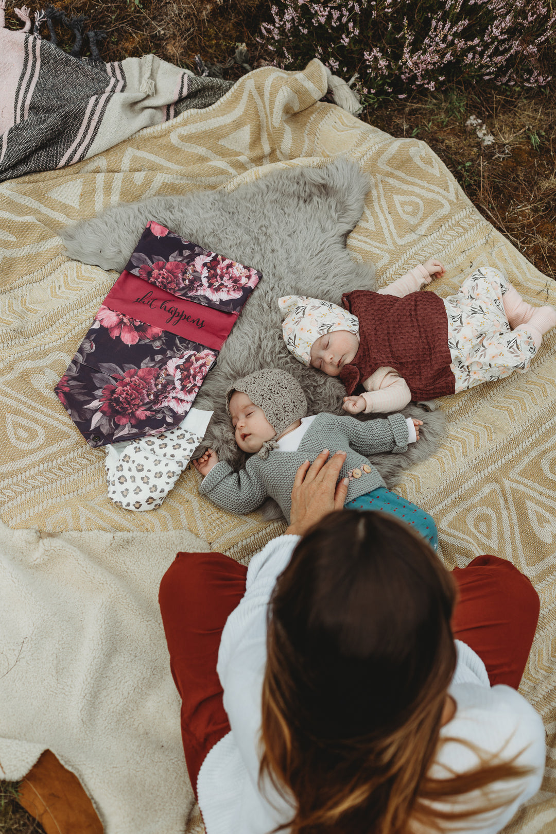 Windeltasche Mini-Me Big Peony