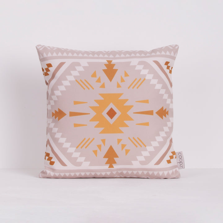 Cushion Cover Scandi Canvas Brass