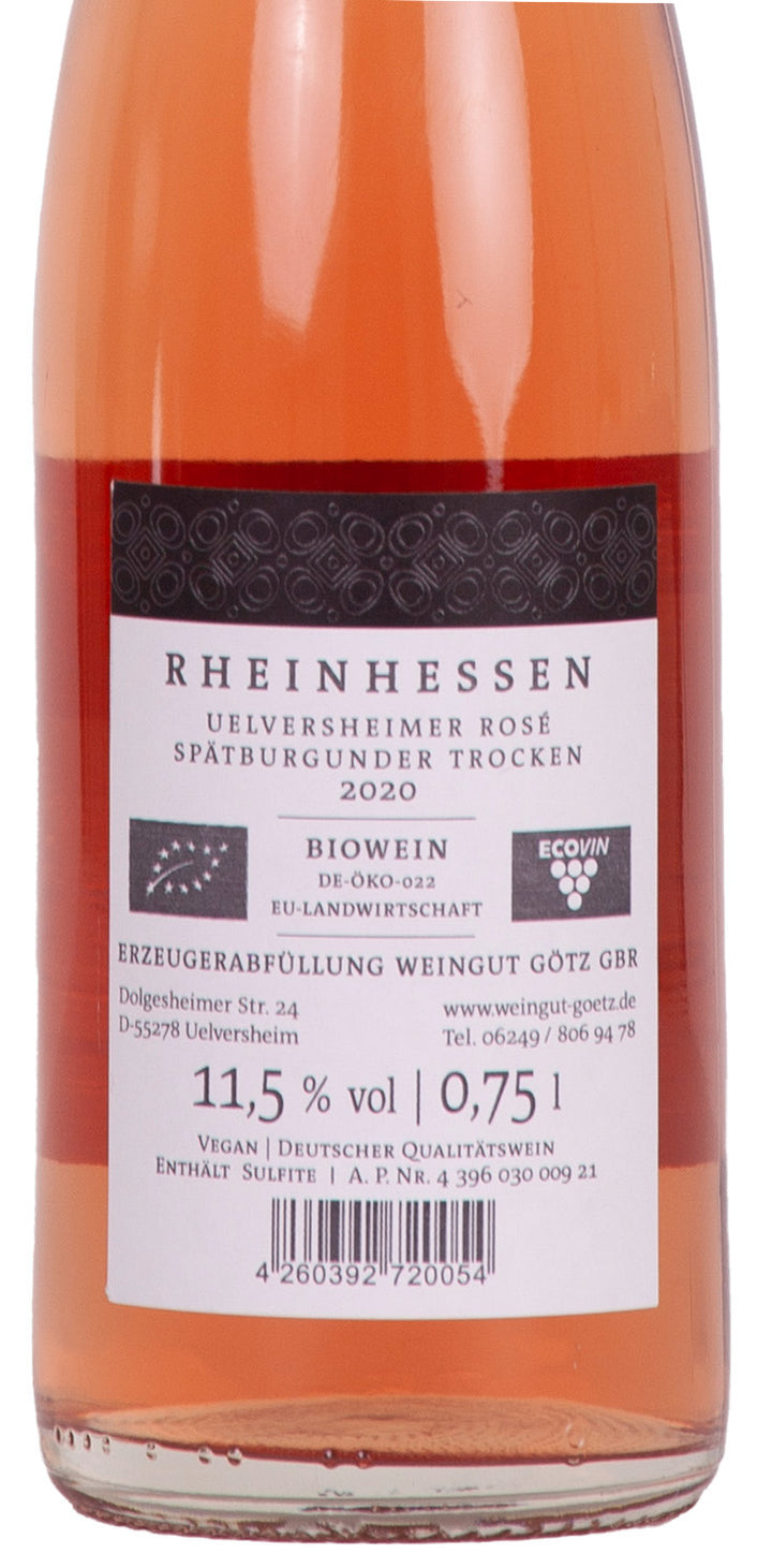 Uelversheimer Rosé Spätburgunder 0,75l