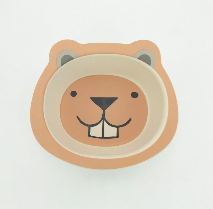 Bamboo Melamine Bowl Smiling Joe