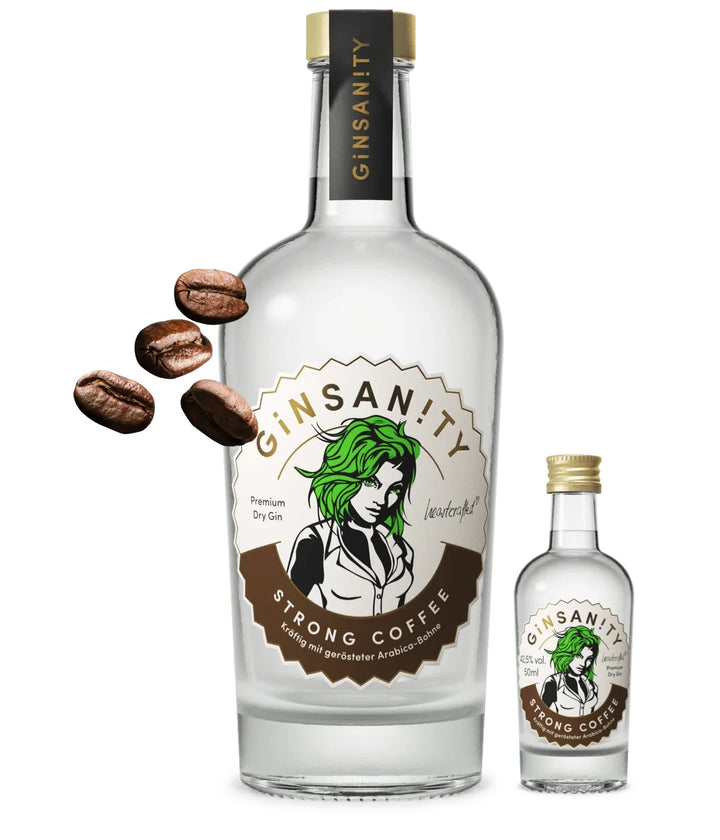 Dry Gin Strong Coffee