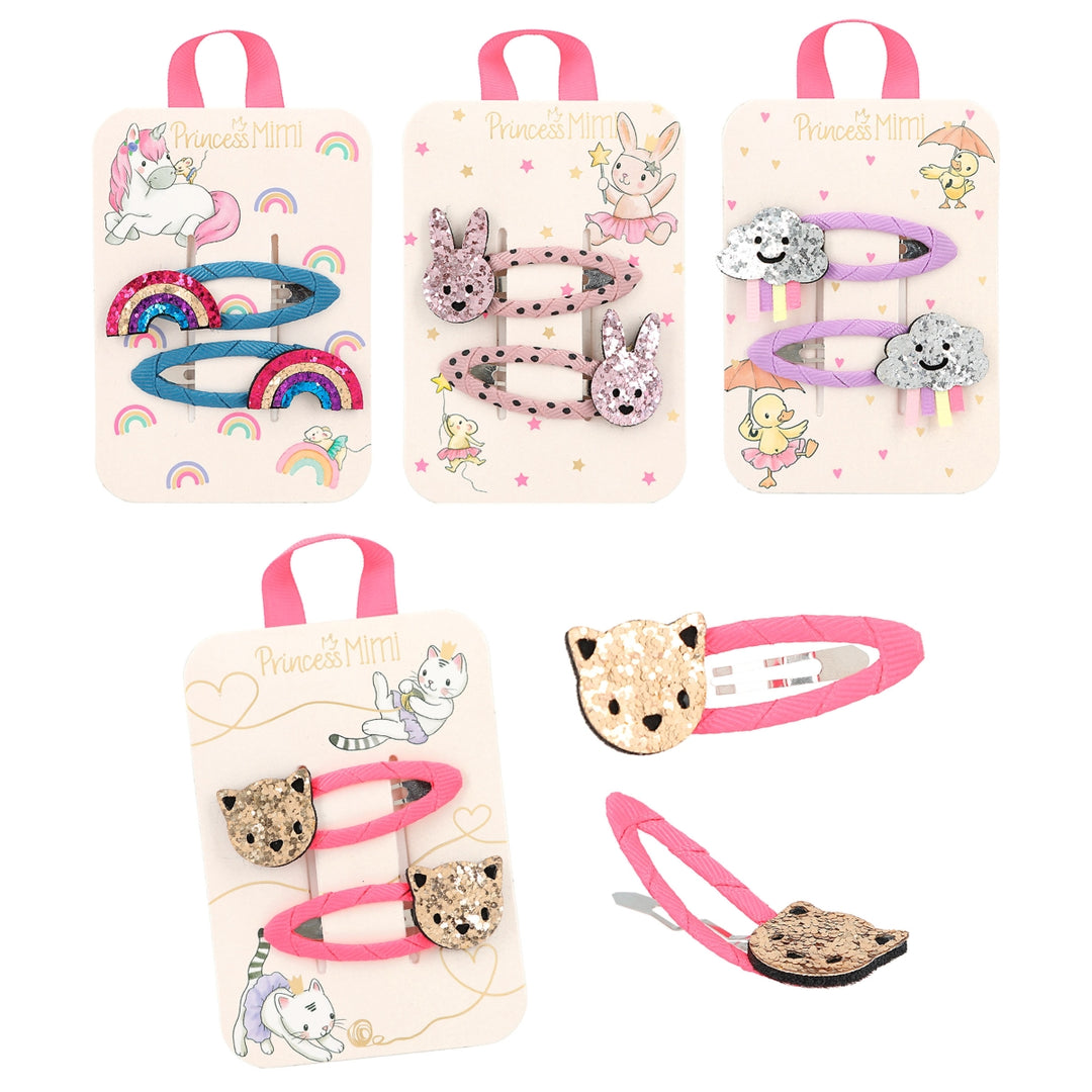Princess Mimi Haarspangen Textil