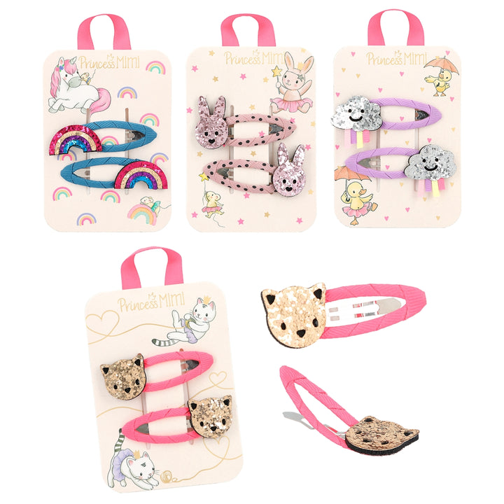 Princess Mimi Haarspangen Textil