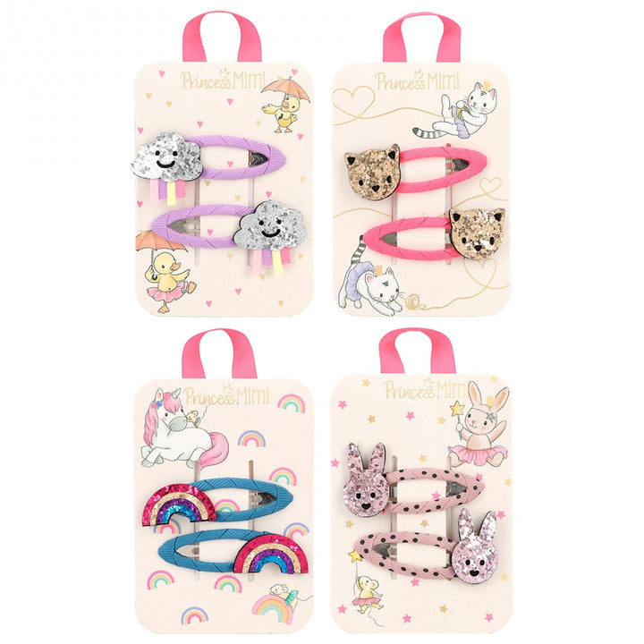 Princess Mimi Haarspangen Textil