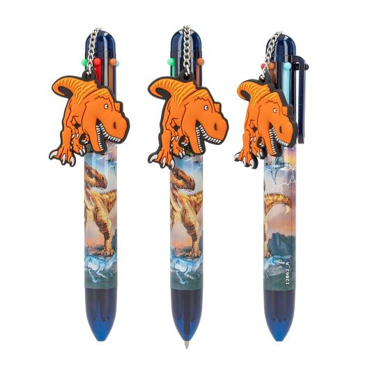 Dino World Gelstift mit 6 Farben