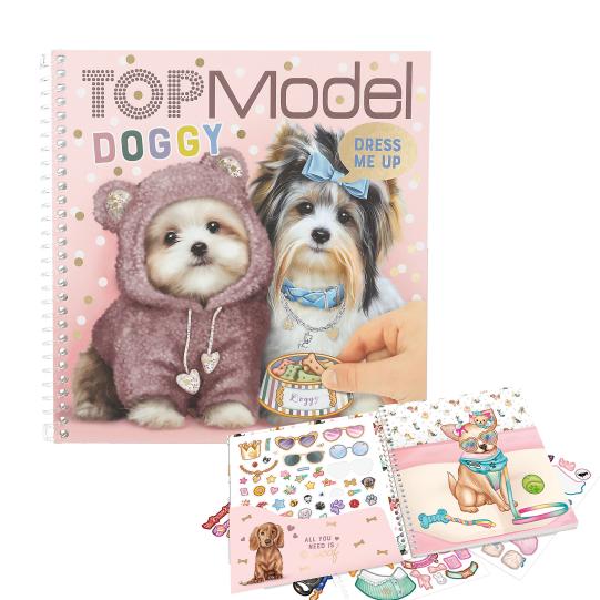 TOPModel Dress Me Up Stickerbuch DOGGY