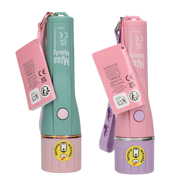 Miss Melody flashlight with timer