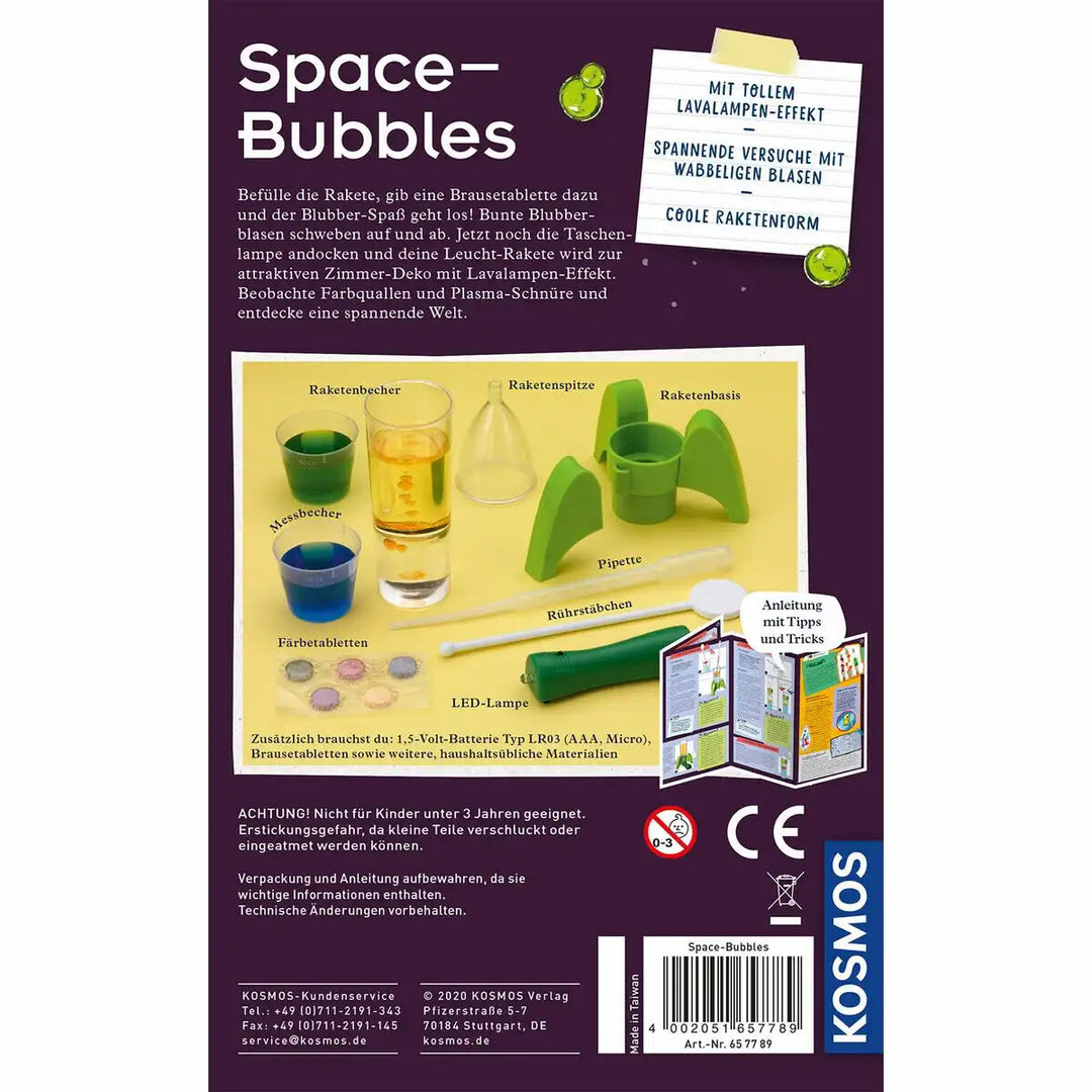 Experimentierkasten Space Bubbles