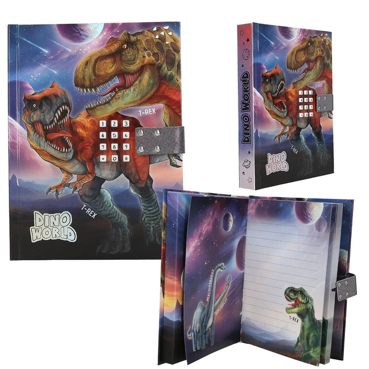 Dino World Secret Code Diary with Sound