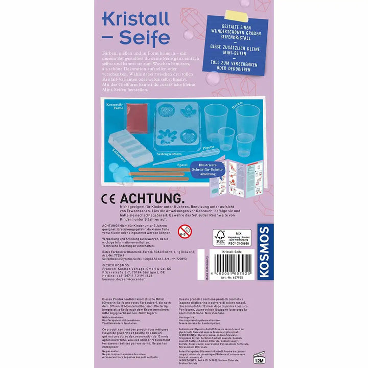 Mitbring Experimente Kristall-Seife