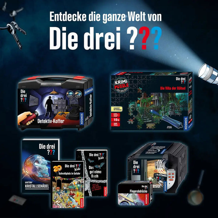 Detektivset Die drei ??? Fingerabdrücke Metalldose
