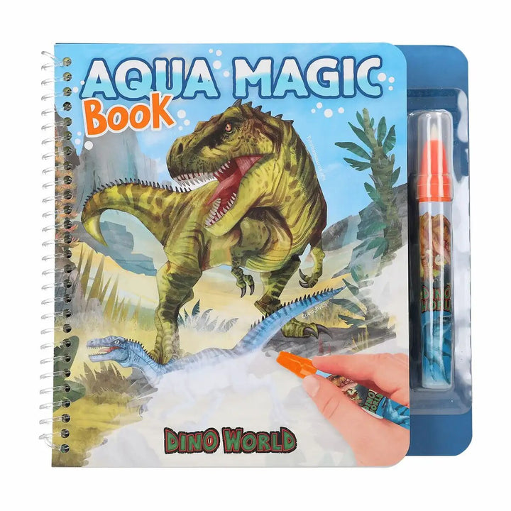 DINO World Aqua Magic Book – Colouring Book with Water Pen