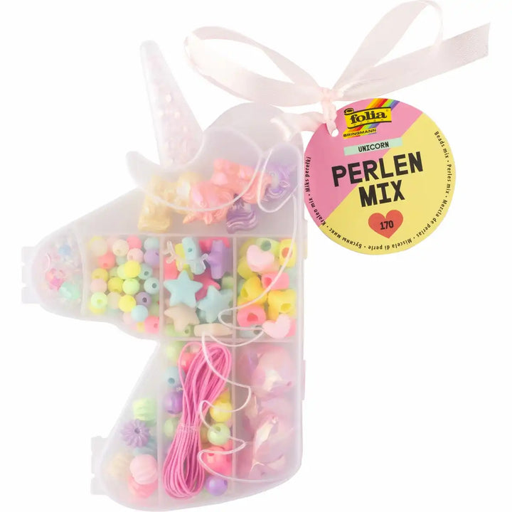 Perlen Mix Unicorn 170 Teile