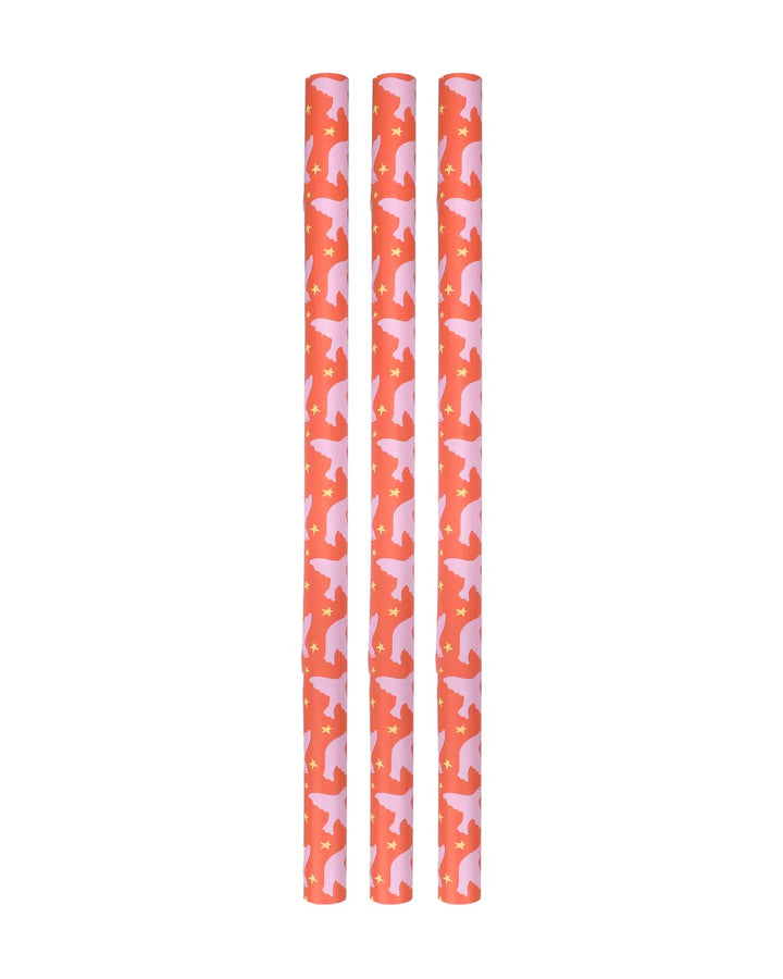 Geschenkpapier Ole-handgezeichnete Vögel