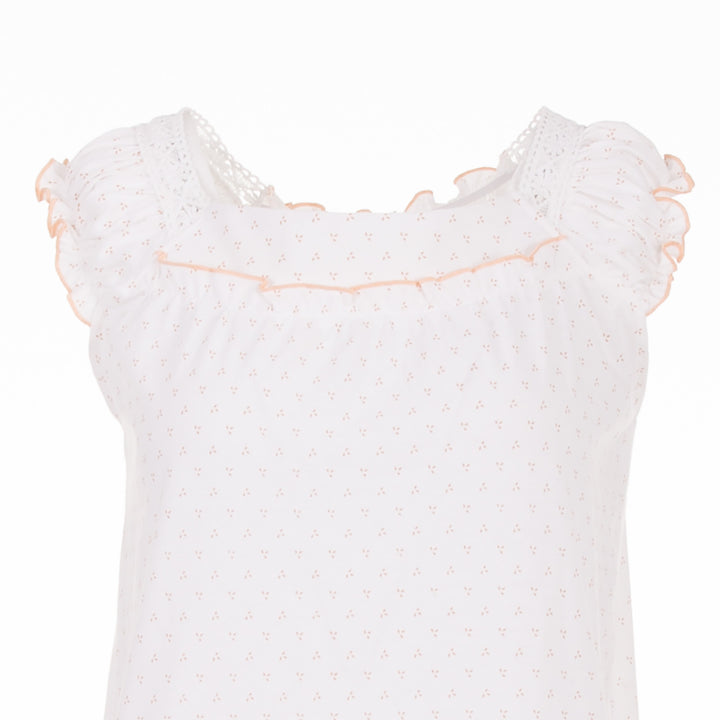 Nightgown short sleeves - Flowers Romance