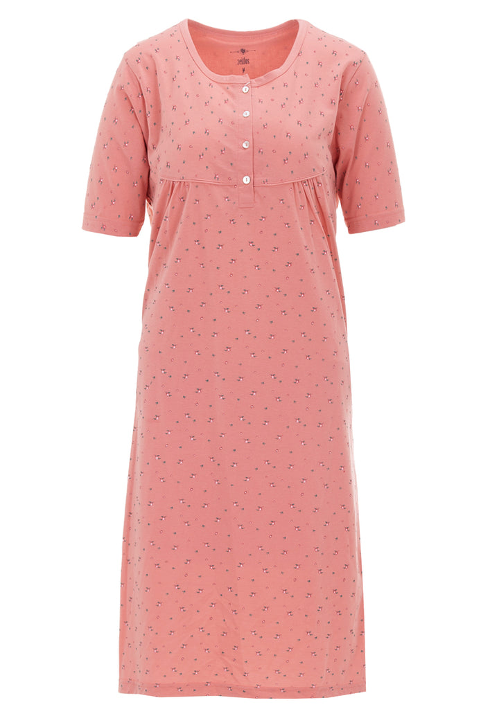 Nightgown short sleeves - Mille Fleur