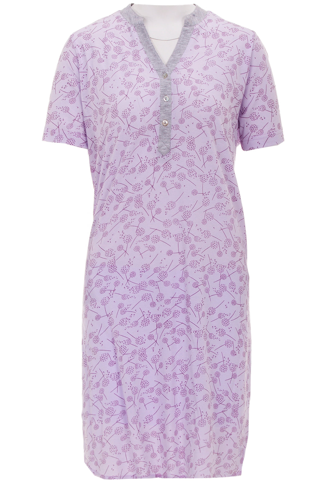 Nightgown short-sleeved - Multicolor