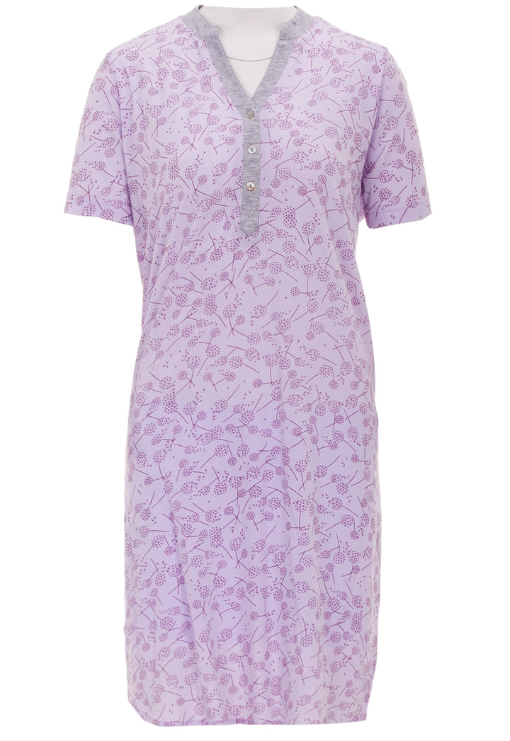 Nightgown short-sleeved - Multicolor