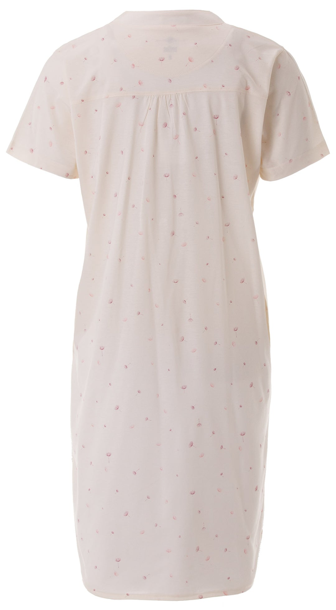 Nightgown short sleeves - lily collar