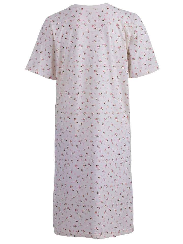 Nightgown short-sleeved - little flowers