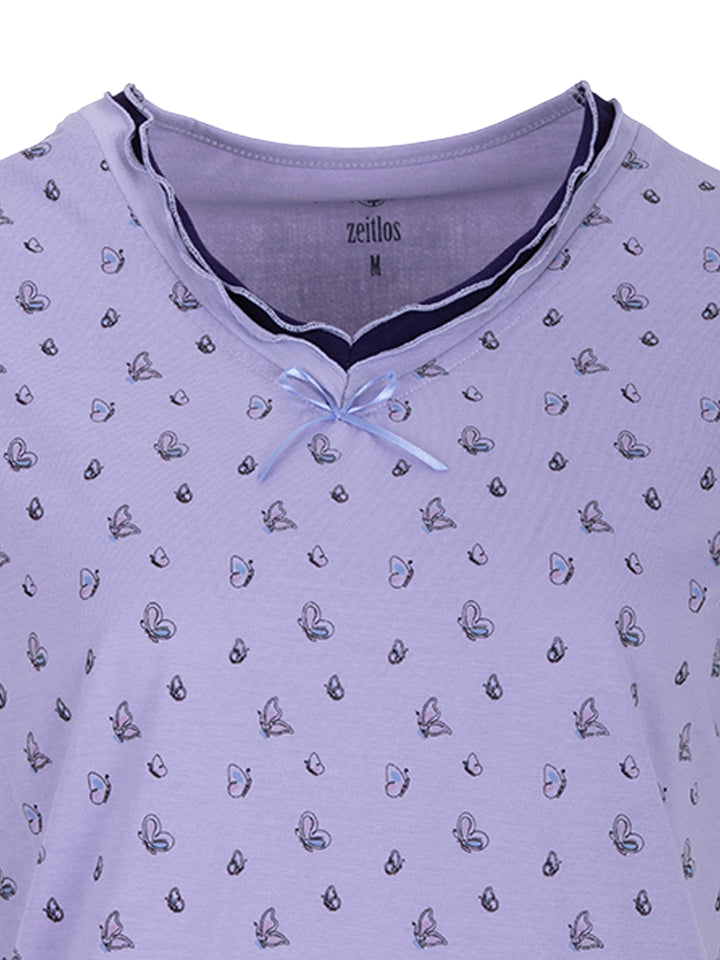 Nightgown short sleeve - Butterfly