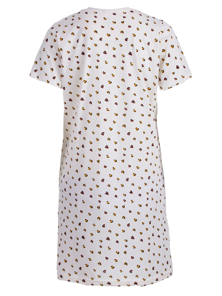 Nachthemd Kurzarm - Herzleo Kellerfalte
