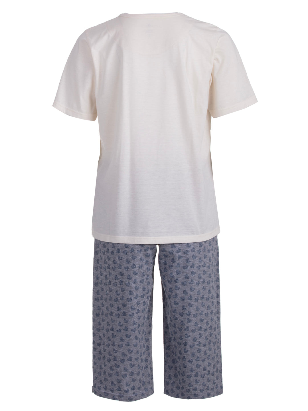 Pajama Set Capri - Gray Rose