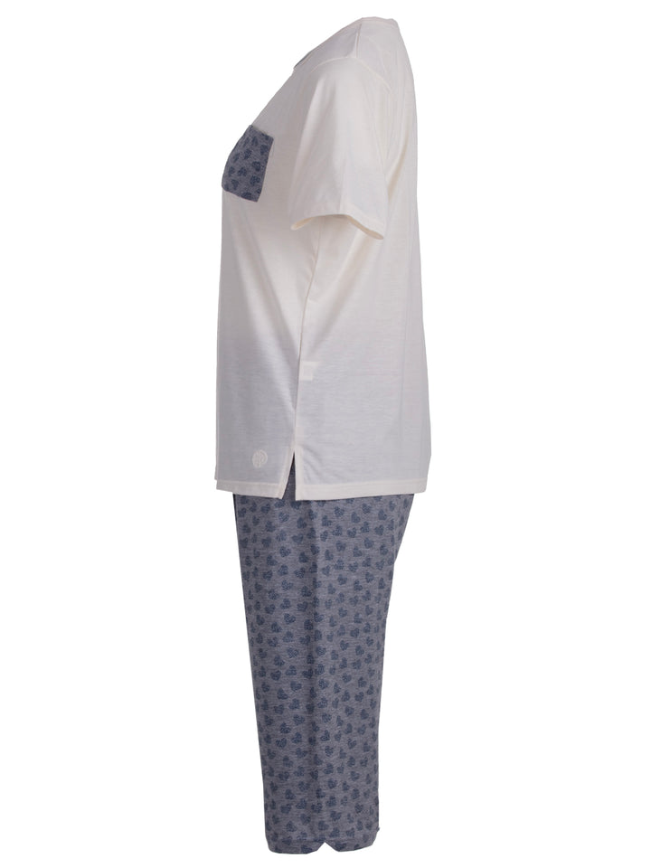 Pyjama Set Capri- Herzen