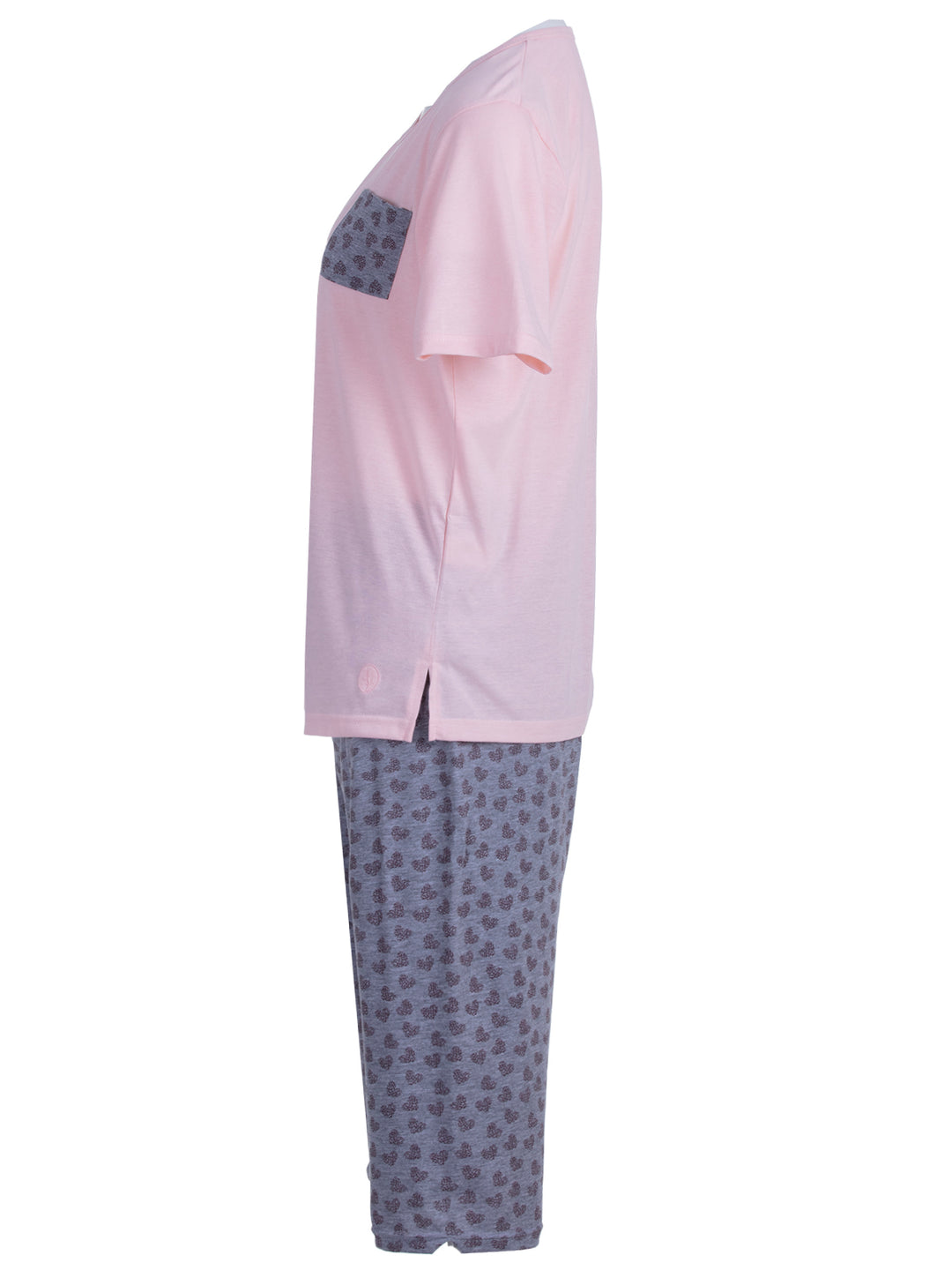 Pyjama Set Capri- Herzen