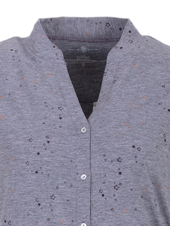 Nightgown short sleeve - stars