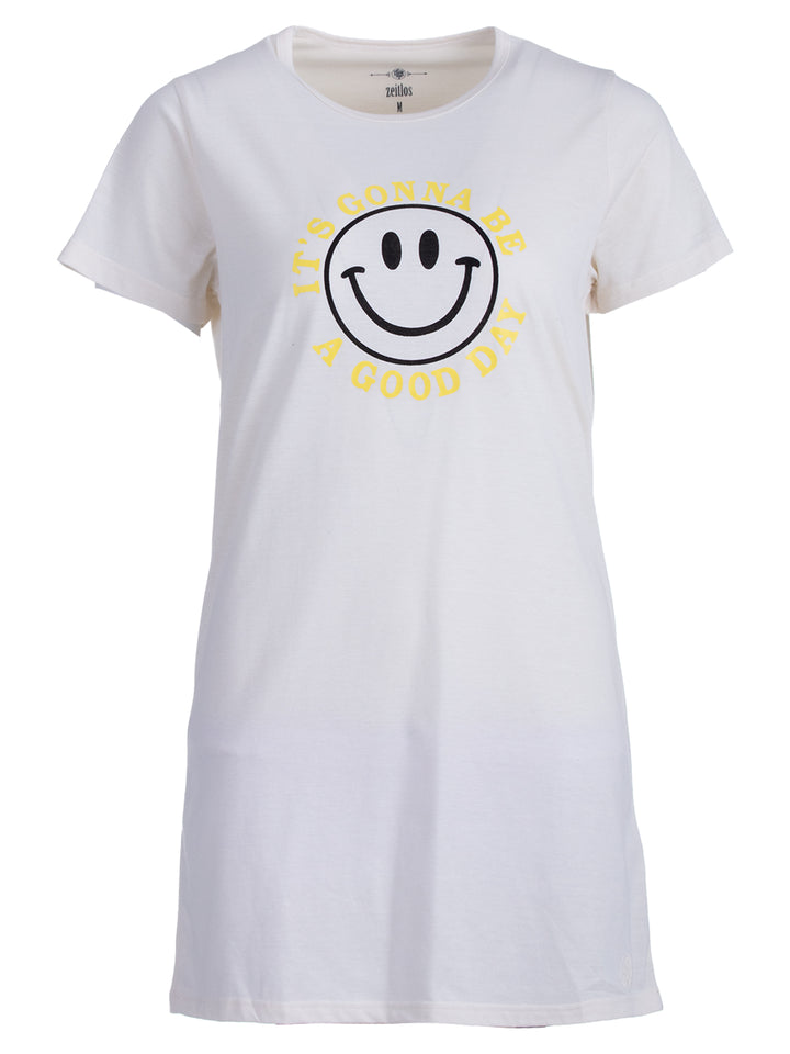 Nightgown short sleeve - smiley