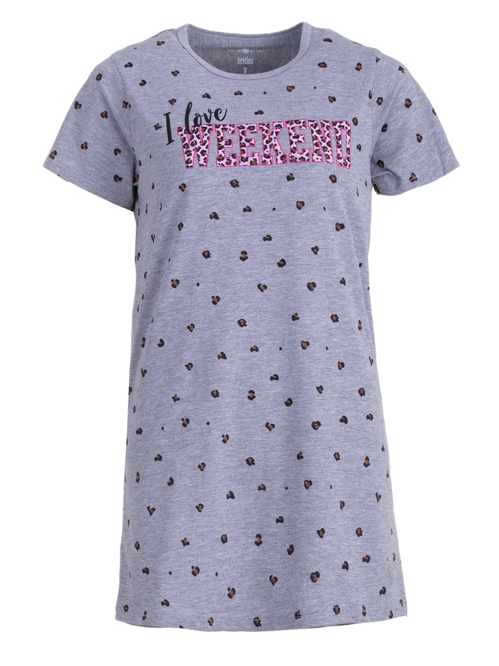 Short-sleeved nightgown - Weekend
