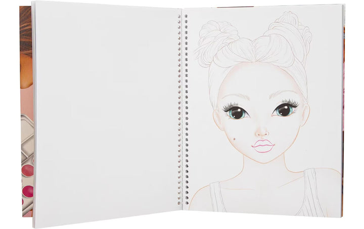 Create your TOPModel Make-Up Malbuch