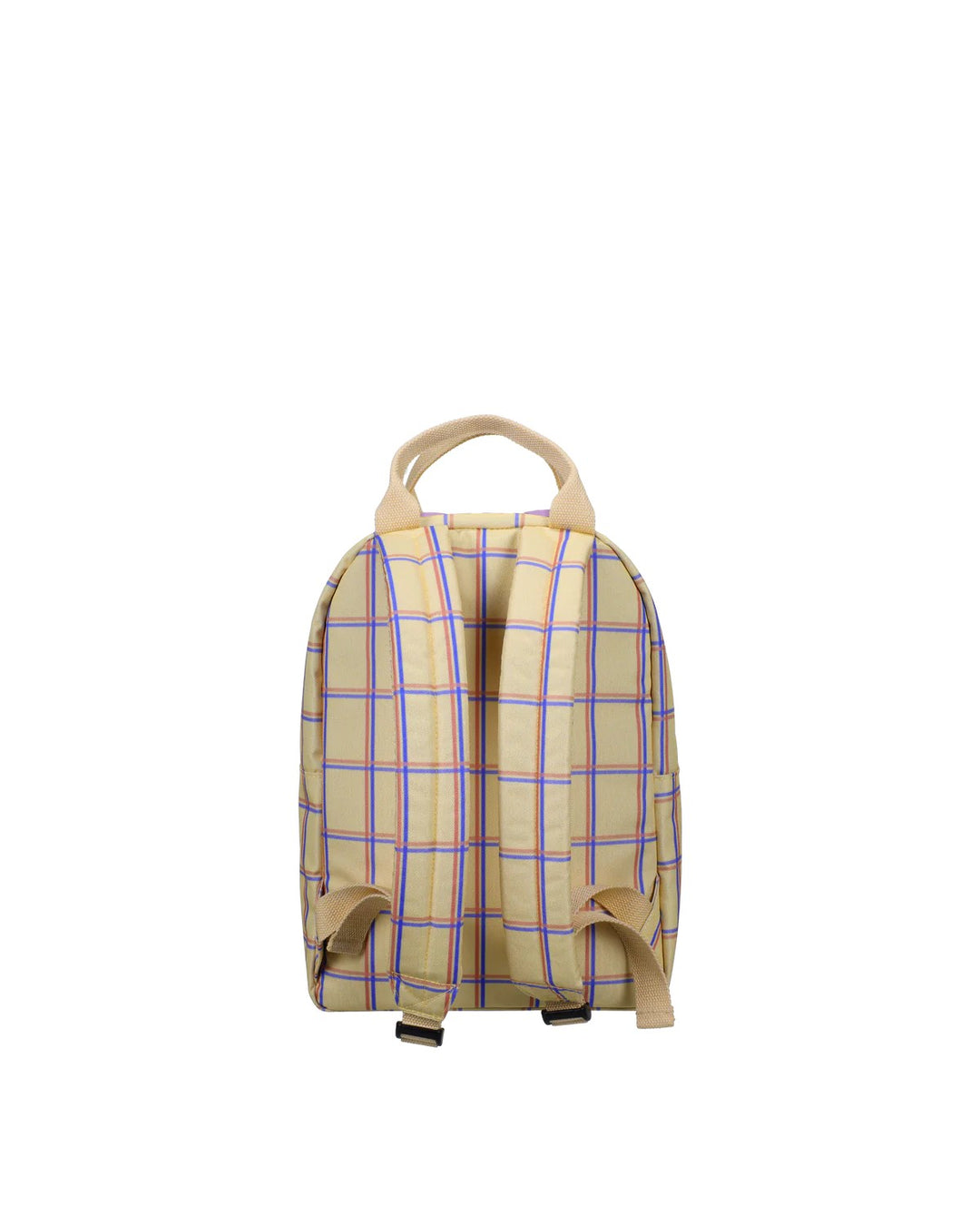 Rucksack Mittel- Schottenkaro Vanille