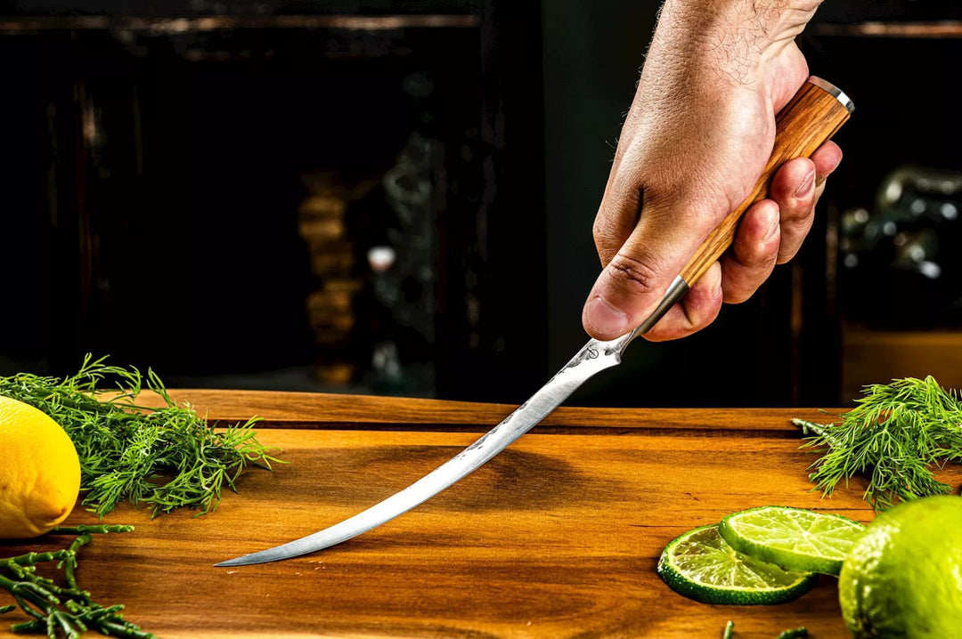 Forged Olive Filetiermesser