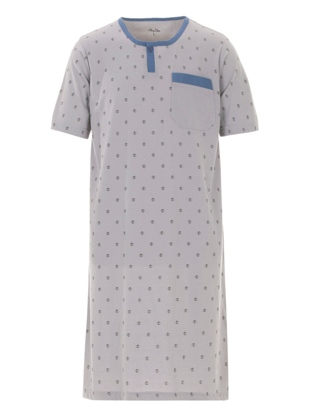 Nightgown short sleeve - pattern eye