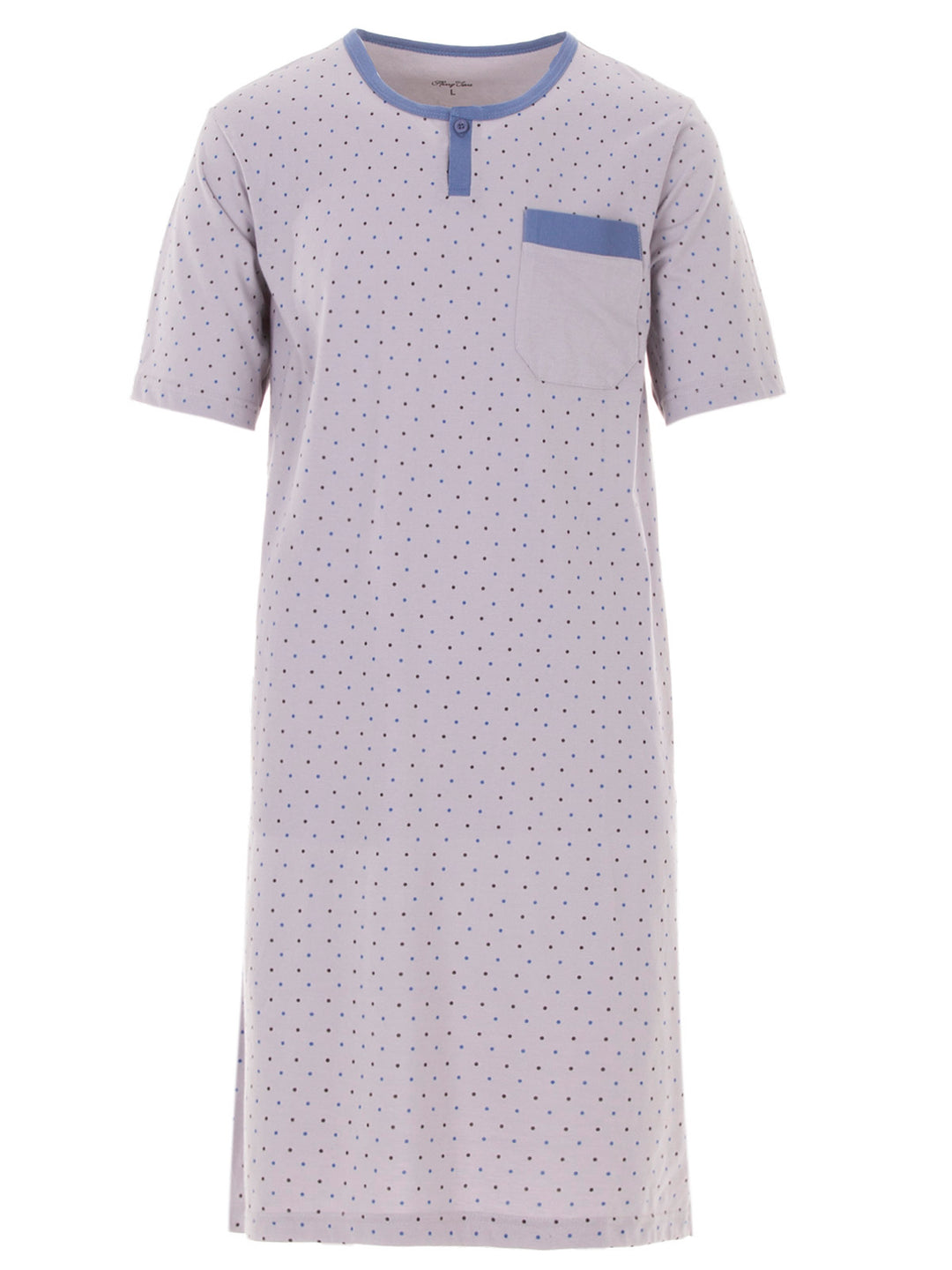 Nightgown short sleeves - dots