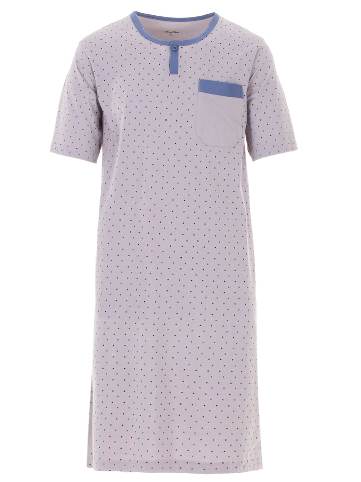 Nightgown short sleeves - dots